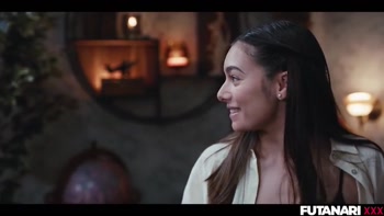 Girls Trip Turns Into Transgender Surprise - Shelena Grows Futa Cock from Shemale Ghost Agatha Vega