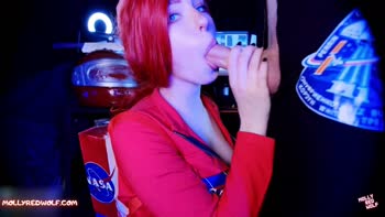 MollyRedWolf's Among Us Cosplay Seduction Goes Wrong