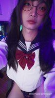 Cute Femboy Aroma's Sizzling Solo Session