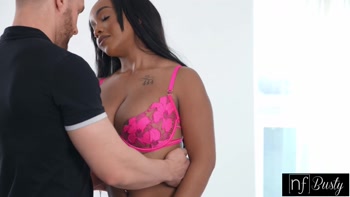Lily Starfire & Sam Shock: Sensual Ebony Seduction Unfolds in Stunning HD
