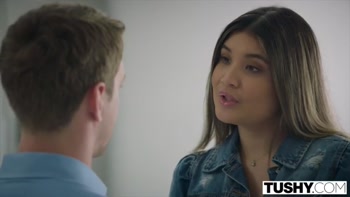 TUSHY Brenna Sparks Wants To Be Gaped By A Married Man