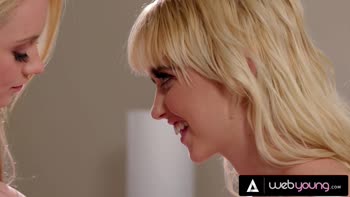 Chloe Cherry's College Babe Stepsister Gets Perv'd By Lesbian Lust