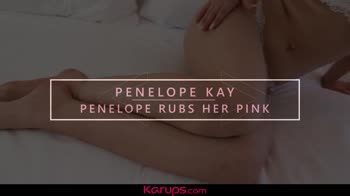Penelope Kay's Sultry Solo: Fingered To Perfection