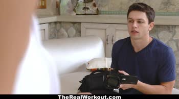 Alex D's Fitness Frenzy: Nerd Gets Seduced by Yoga Trainer