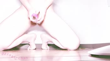 Azisaichan's Petite Pleasures: A Solo Japanese Masturbation Affair