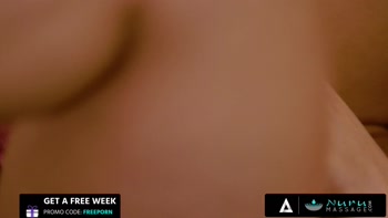 NURU MASSAGE - Stunning Blonde Ella Reese Gets Her Pussy Pounded Hard By Her Boyfriend