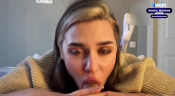 Good View Couple's Steamy Step Fantasy: Sucking & Cumming