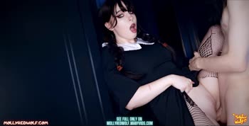 MollyRedWolf's Wednesday Addams Anal Delight