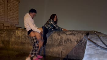 MauSexXxJ's Sultry Rainy Day Romp with Latina Ass