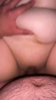 ChubbyLoverBoobs Fills Her Big Fat Pussy with a Creamy BBC