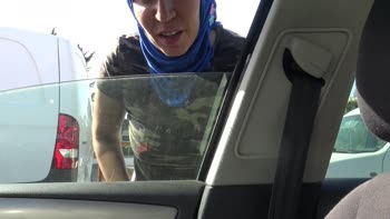 SouzanHalabi: Algerian Arab Teen (18+) Fucks in French Public Car