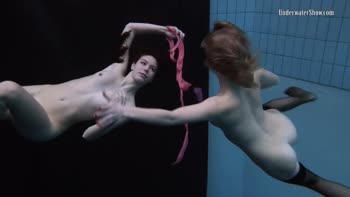 Sultry Stepsisters Make a Splash in Public l