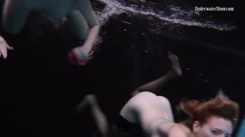 Sultry Stepsisters Make a Splash in Public l