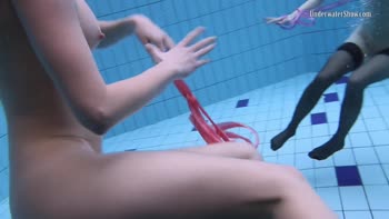Sultry Stepsisters Make a Splash in Public l