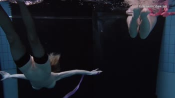 Sultry Stepsisters Make a Splash in Public l