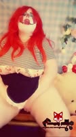 Stormy Foxx's Seductive Solo Masturbation in Annabelle Cosplay