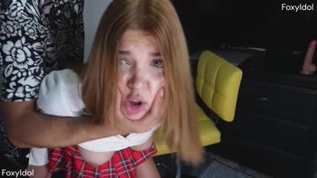 FoxyIdol's Innocent Lesson: Stepdaughter Submission