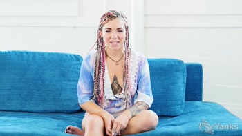Pixie Lehaj Oils Up Her Pussy