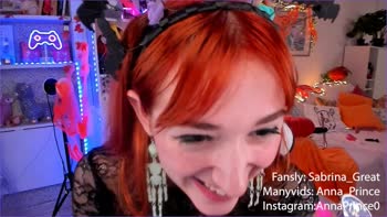 Sabrina_Great - Sabrina's Sizzling Solo Unboxing: 60FPS Redhead Delight