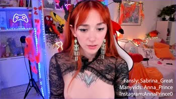 Sabrina_Great - Sabrina's Sizzling Solo Unboxing: 60FPS Redhead Delight