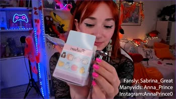 Sabrina_Great - Sabrina's Sizzling Solo Unboxing: 60FPS Redhead Delight