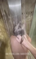 Amber Griz's Cheating Payback: Teen (18+) in the Shower