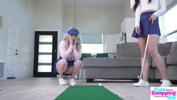 Nathan Bronson's Big Dick Orgy with Blonde Bombshells Madi Collins & Haley Spades