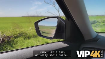 VIP4K. He was buying strawberries, but he fucked her in the ass