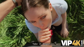 VIP4K. He was buying strawberries, but he fucked her in the ass