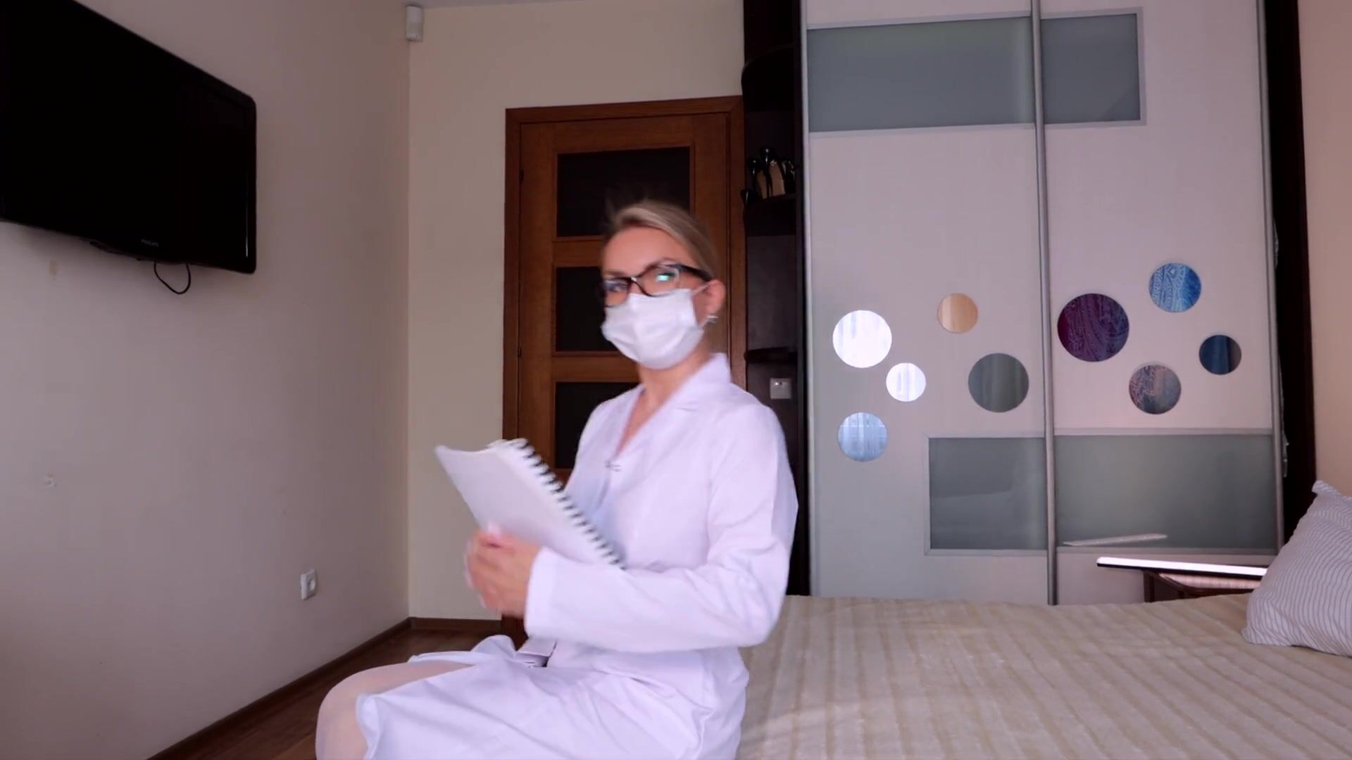 // Nurse Andre Teaches Patients how to Jerk off during their Morning Rounds // Andre Love // [4k]
