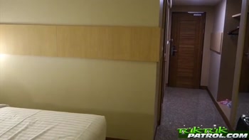 Thai Cutie's Steamy Adventure: Petite Pussy Devoured By Big Cock