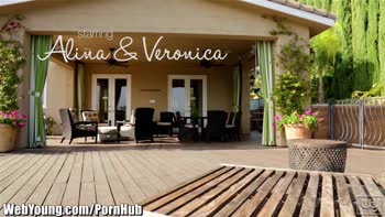 Alina Li and Veronica Rodriguez's Sensual Girl-On-Girl Delight