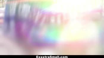 ExxxtraSmall - Tiny Asian Pussy Fucked By Big White Cock
