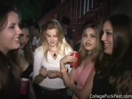 College Party Sluts: Hardcore Blowjob and Fucking Frenzy