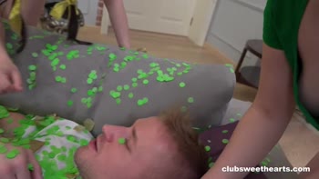 Lucky Threesome on St. Patrick's Day with Leo Dee
