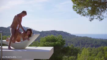 Ulia's Wild Outdoor Affair: Anal & Blowjob Delight