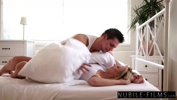 Nathaly Cherie's Sultry Seduction: Blonde Blowjob Delight