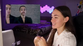 Cheekymz Reacts to Her Own Teen (18+) Porn Scenes