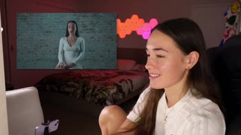 Cheekymz Reacts to Her Own Teen (18+) Porn Scenes
