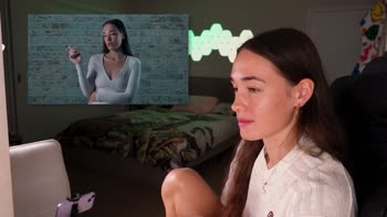 Cheekymz Reacts to Her Own Teen (18+) Porn Scenes