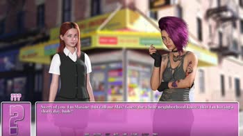 AVN Teller's Sizzling Summer of Love: Lesbian Visual Novel Gameplay