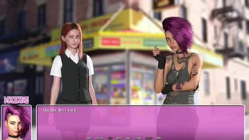 AVN Teller's Sizzling Summer of Love: Lesbian Visual Novel Gameplay