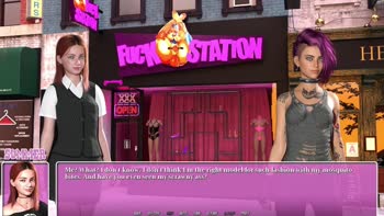 AVN Teller's Sizzling Summer of Love: Lesbian Visual Novel Gameplay