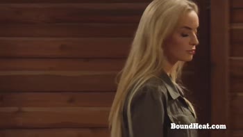 Madame's Gift: A Bound Heat Encounter of Big Natural Tits Lesbians
