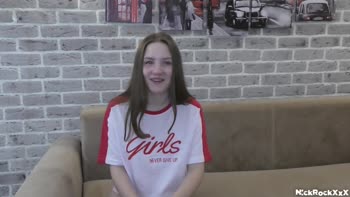 Nick Whitehard's First-Time Teen (18+) Temptation: Cute Student's Big Cock Debut
