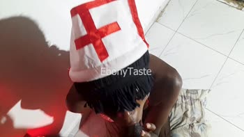 Ebony Taste Gives Me Her Wet Pussy to Ride My BBC All Night