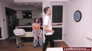 Game Loses Big Bet to Get Face-Filled Blowjob