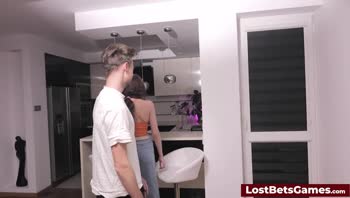 Game Loses Big Bet to Get Face-Filled Blowjob