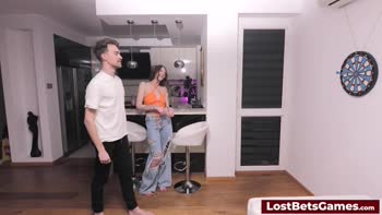 Game Loses Big Bet to Get Face-Filled Blowjob