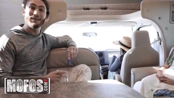 MOFOS - Lila Love Be Quiet While Getting Fucked Hard By Johnny On A Festival Road Trip